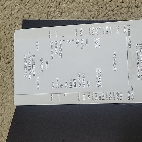 Mcm cognac small bag - Picture 2 of 6